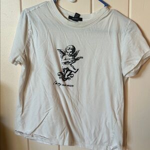 Forever 21 Cream Tee